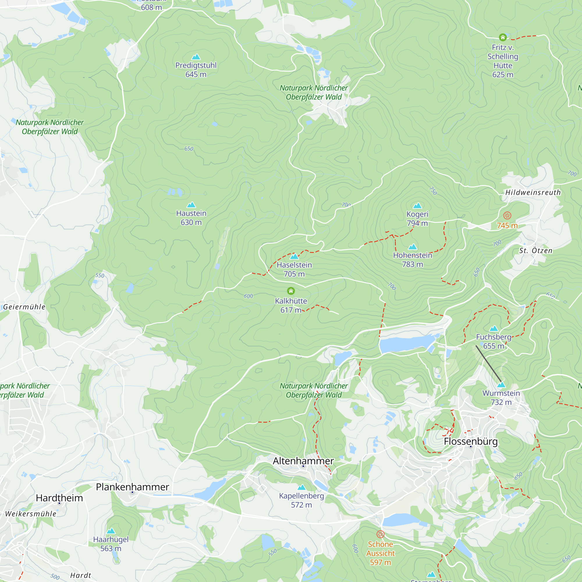 Kalkhütte map