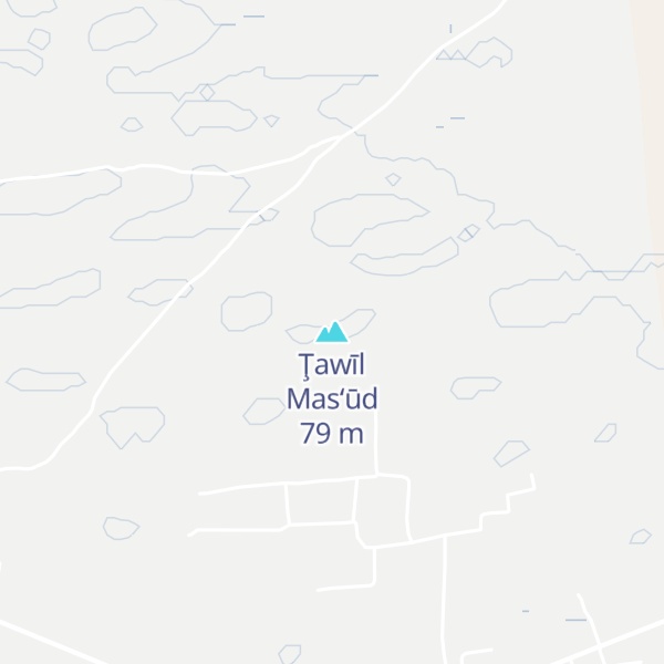 Map of Ţawīl Mas‘ūd