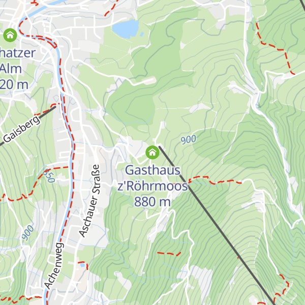 Map of Gasthaus z'Röhrmoos