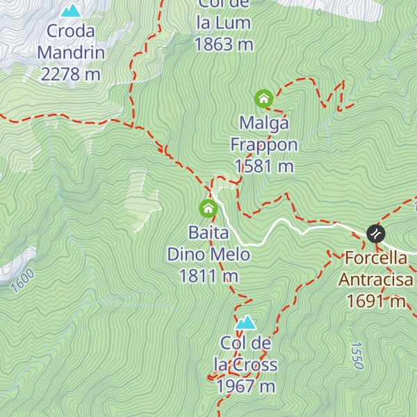 Map of Baita Dino Melo