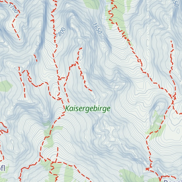 Map of Vordere Goinger Halt