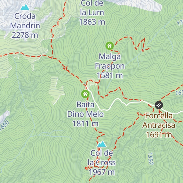 Map of Casel de Cici