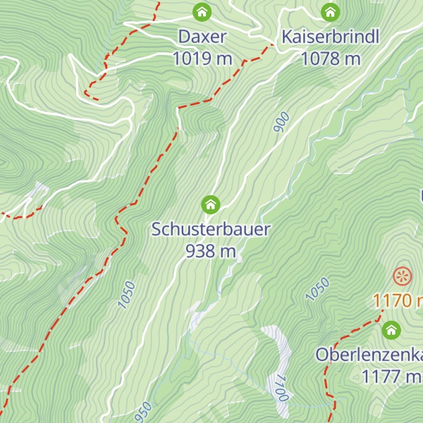 Map of Habersaualm