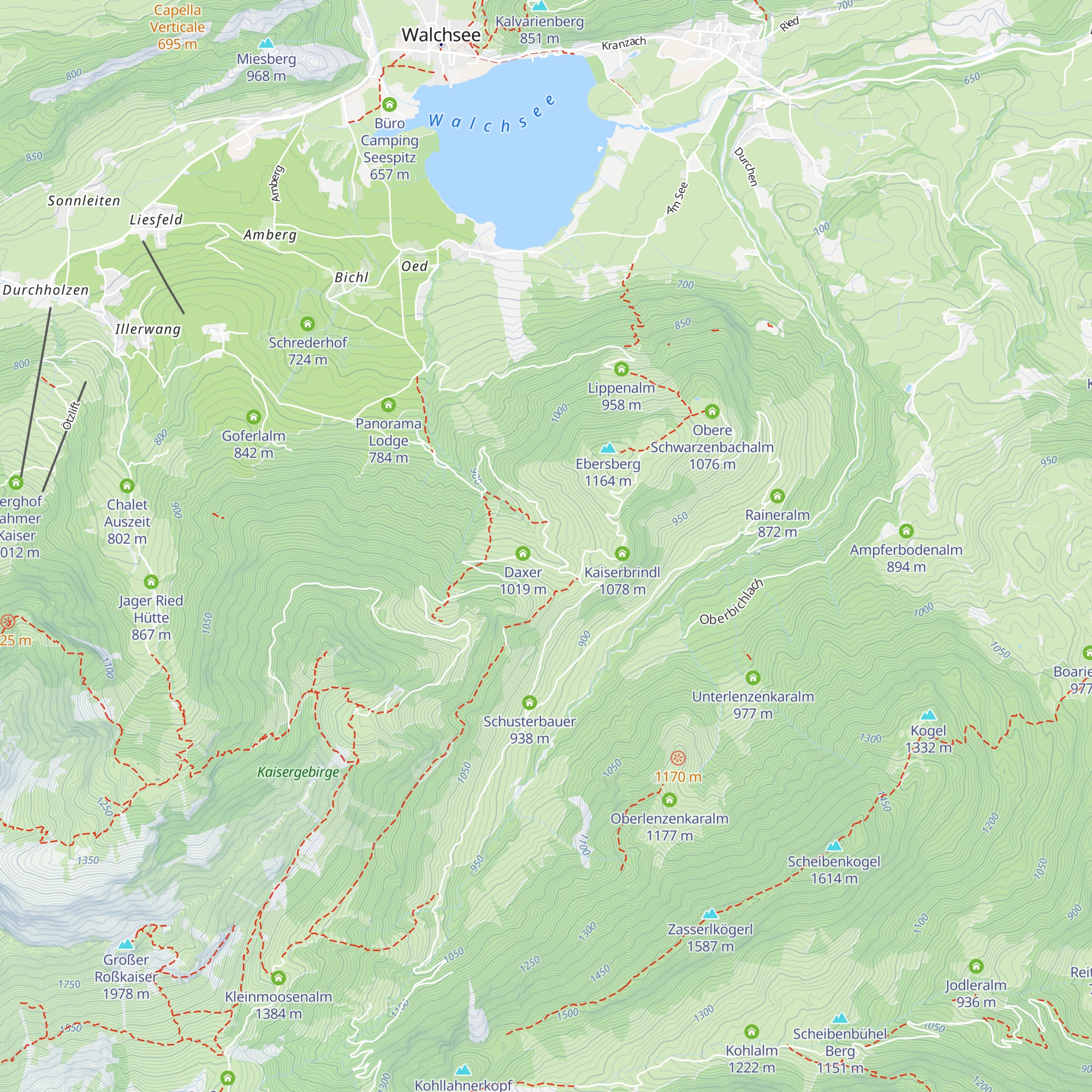 Schweizerhütte map