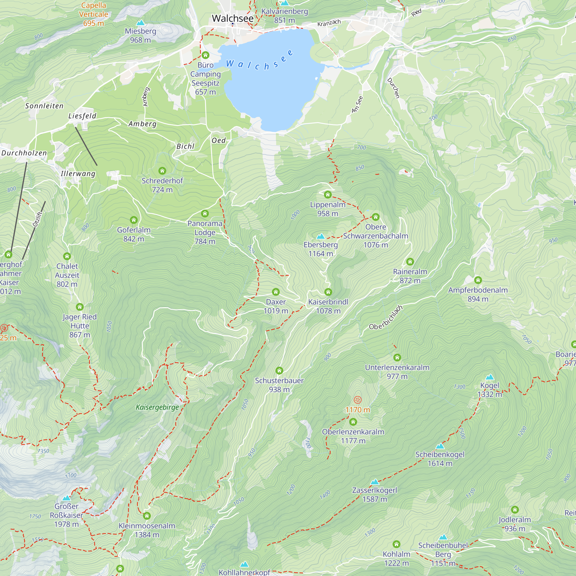 Schweizerhütte map