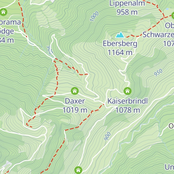 Map of Schweizerhütte