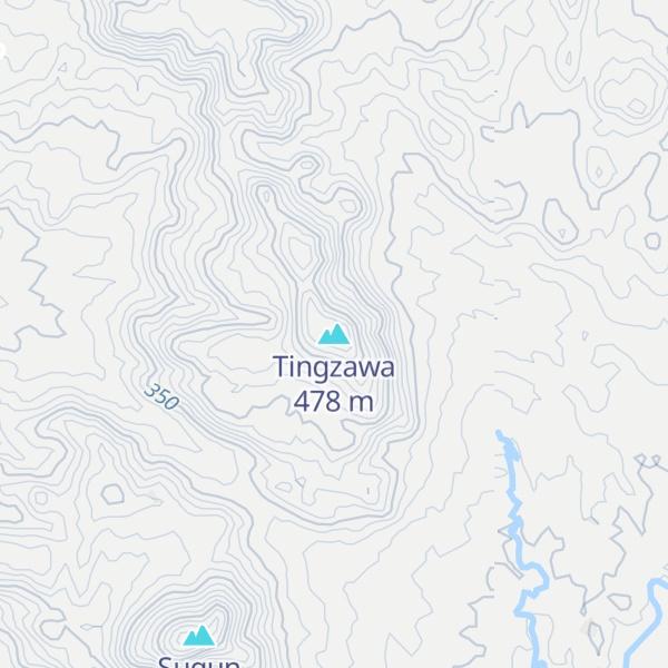 Map of Tingzawa
