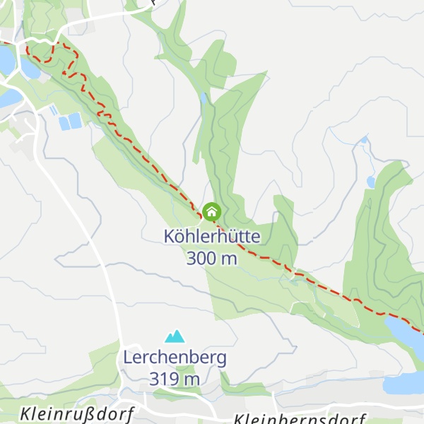 Map of Köhlerhütte