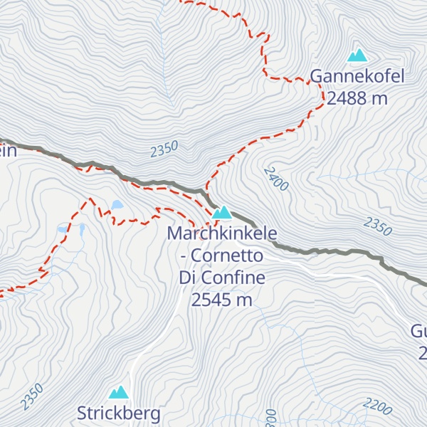 Map of Marchhütte