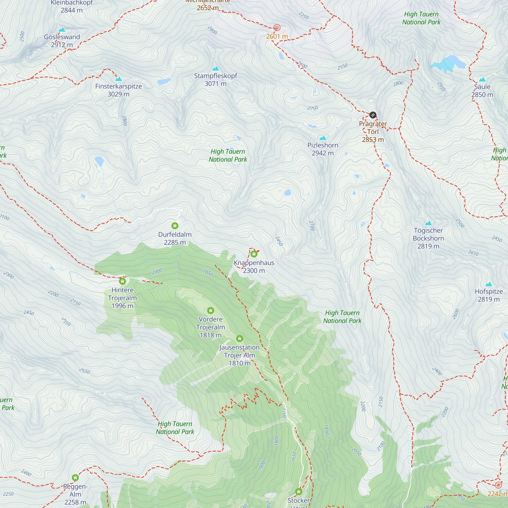 Knappenhaus map