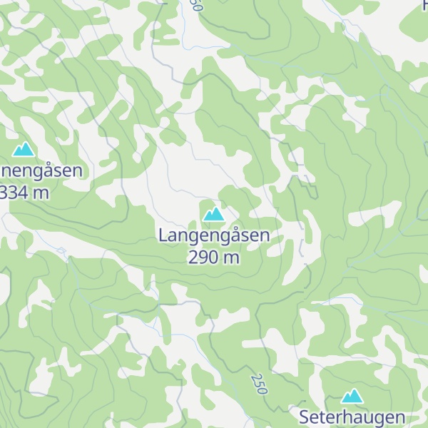 Map of Langengåsen