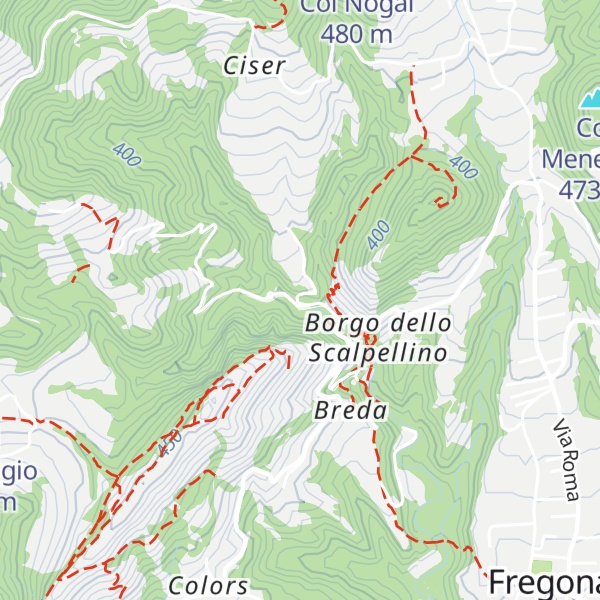 Map of Centro Visite - Parco delle Grotte del Caglieron