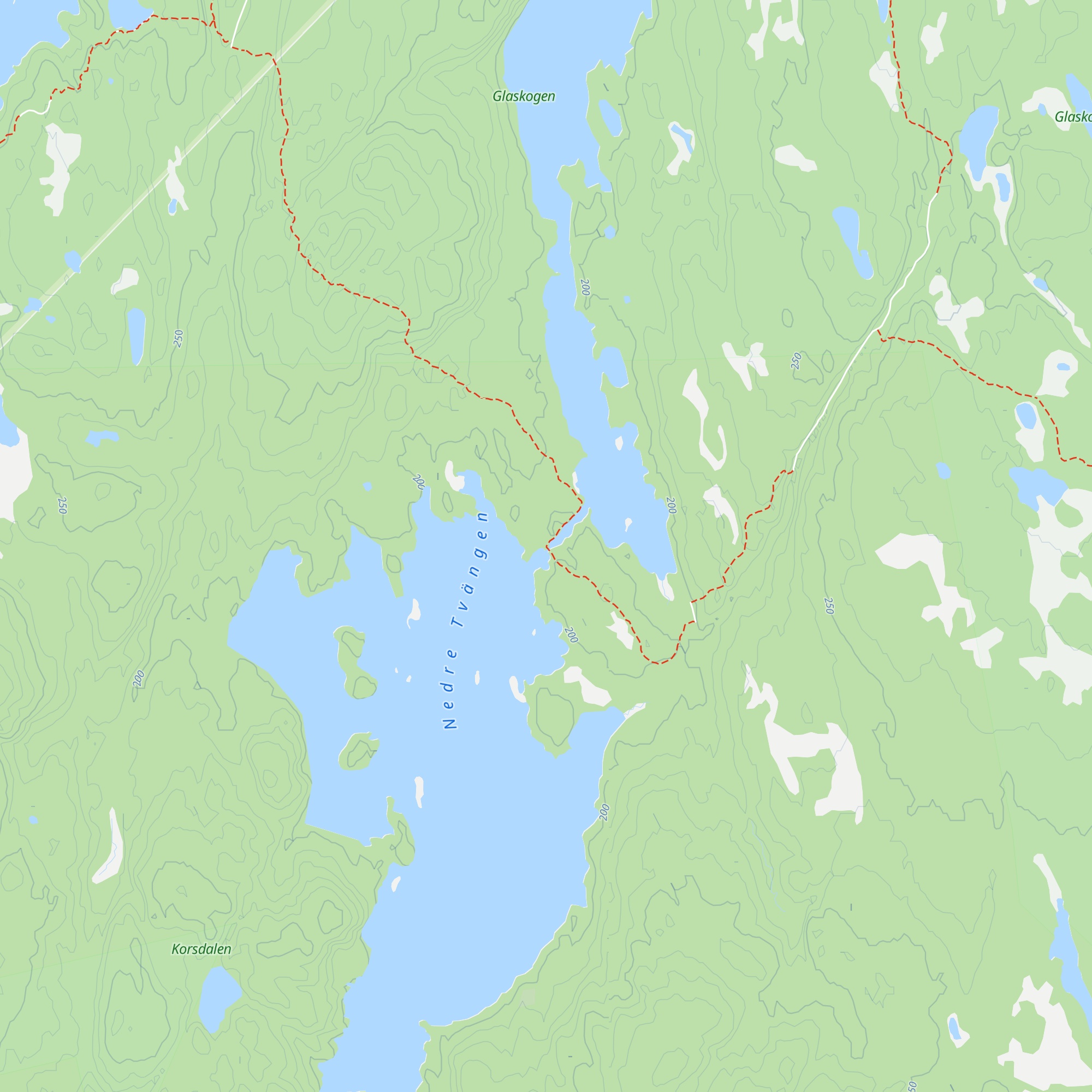 Mellansjödammen map