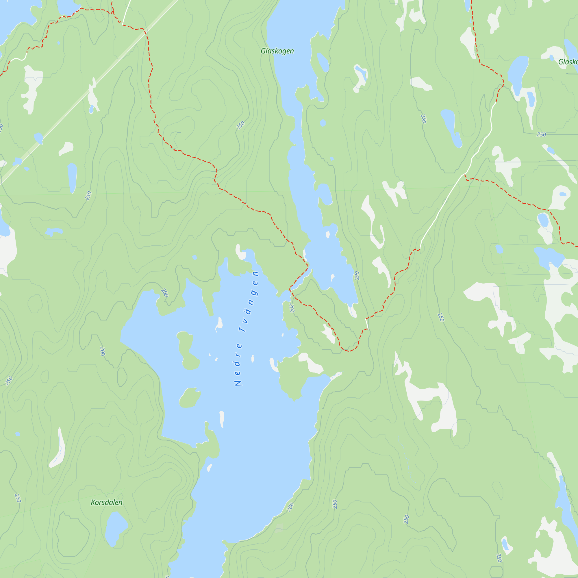 Mellansjödammen map