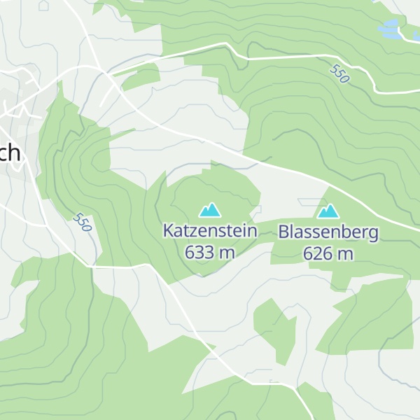 Map of Katzenstein