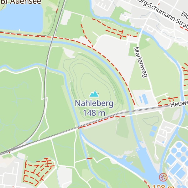 Map of Nahleberg