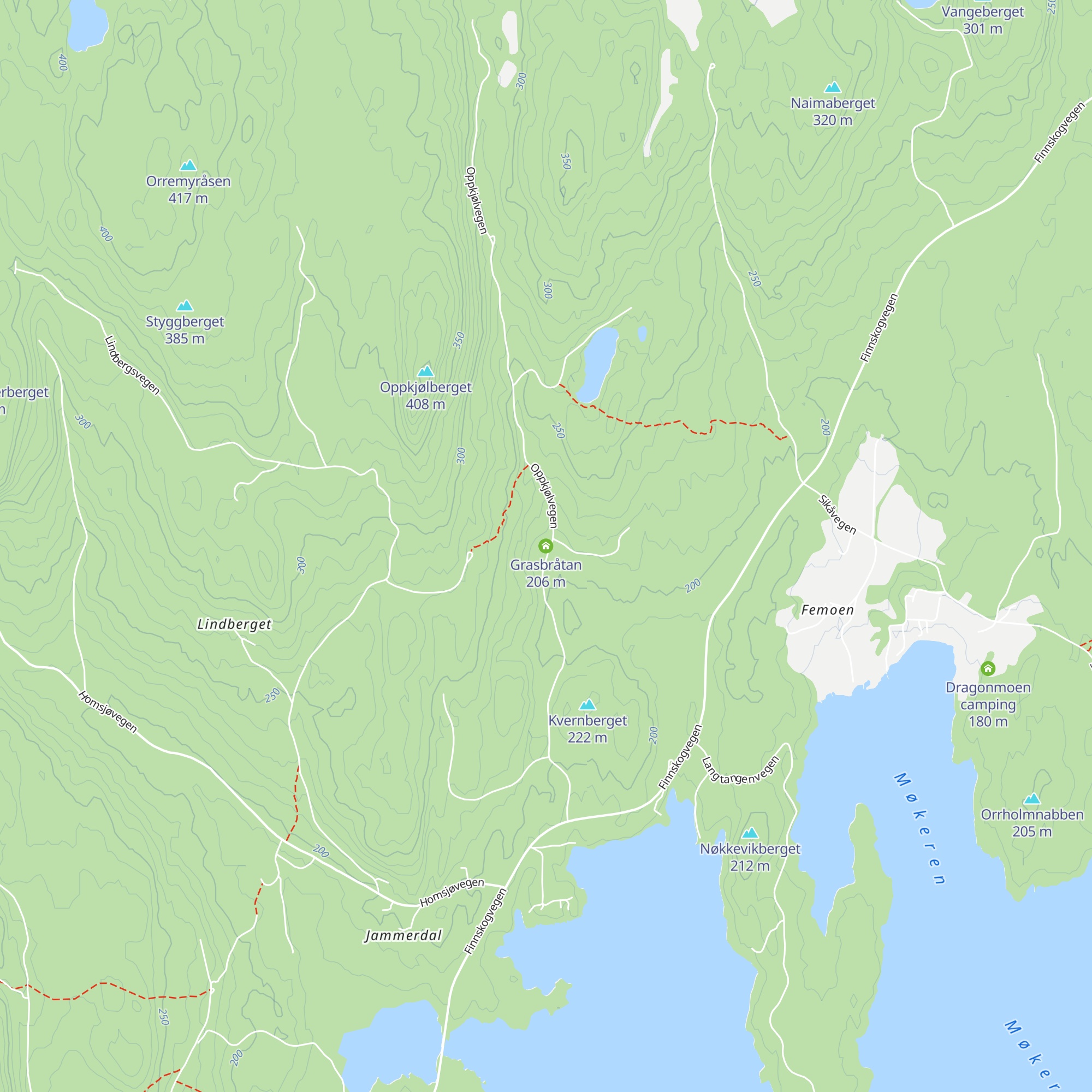 Grasbråtan map