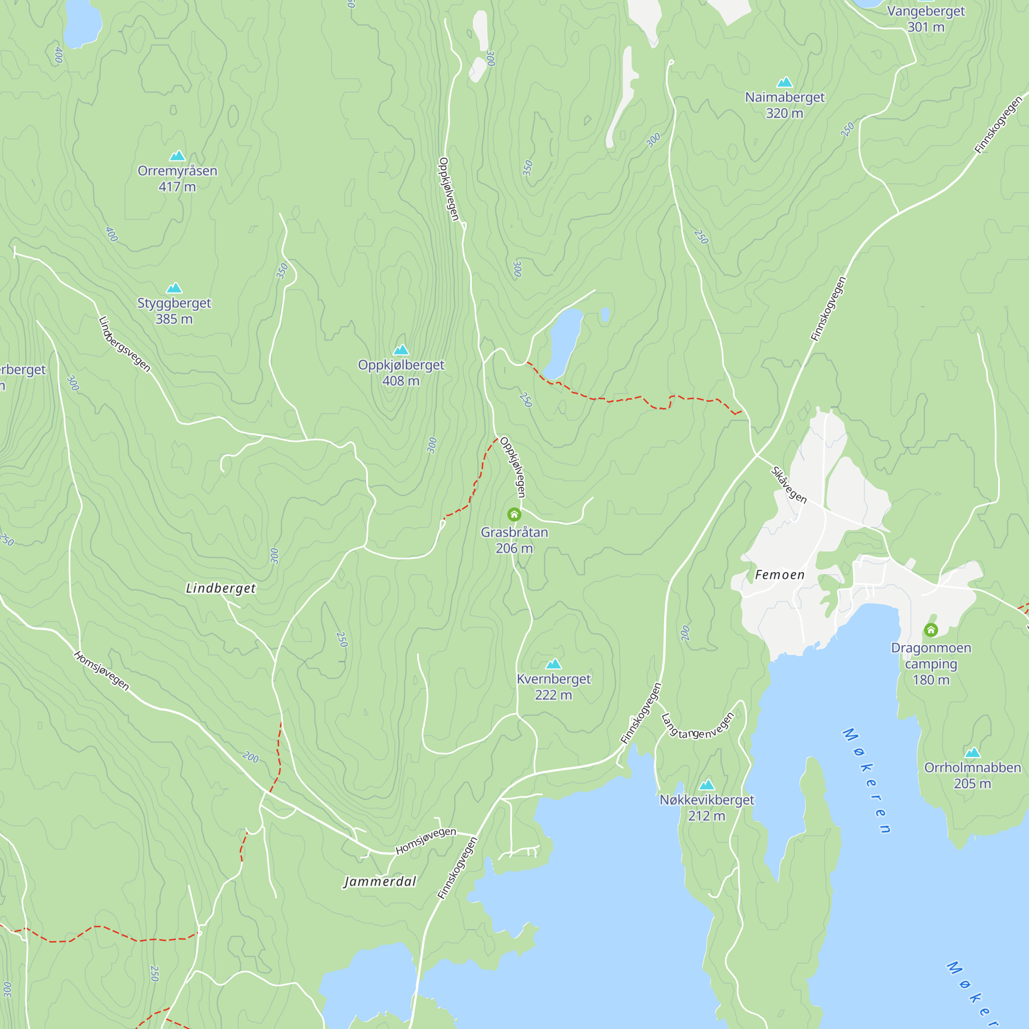 Grasbråtan map
