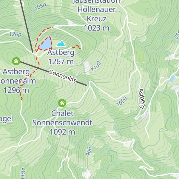 Map of Chalet Gschlössli