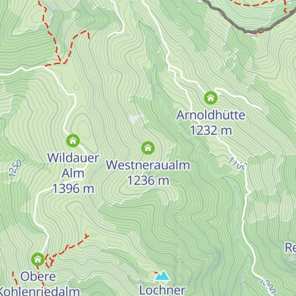 Map of Westneraualm