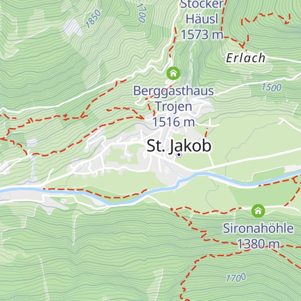 Map of NP-Infostelle Handelshaus