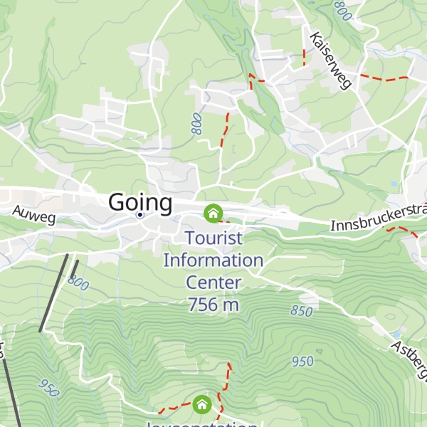 Map of Tourist Information Center