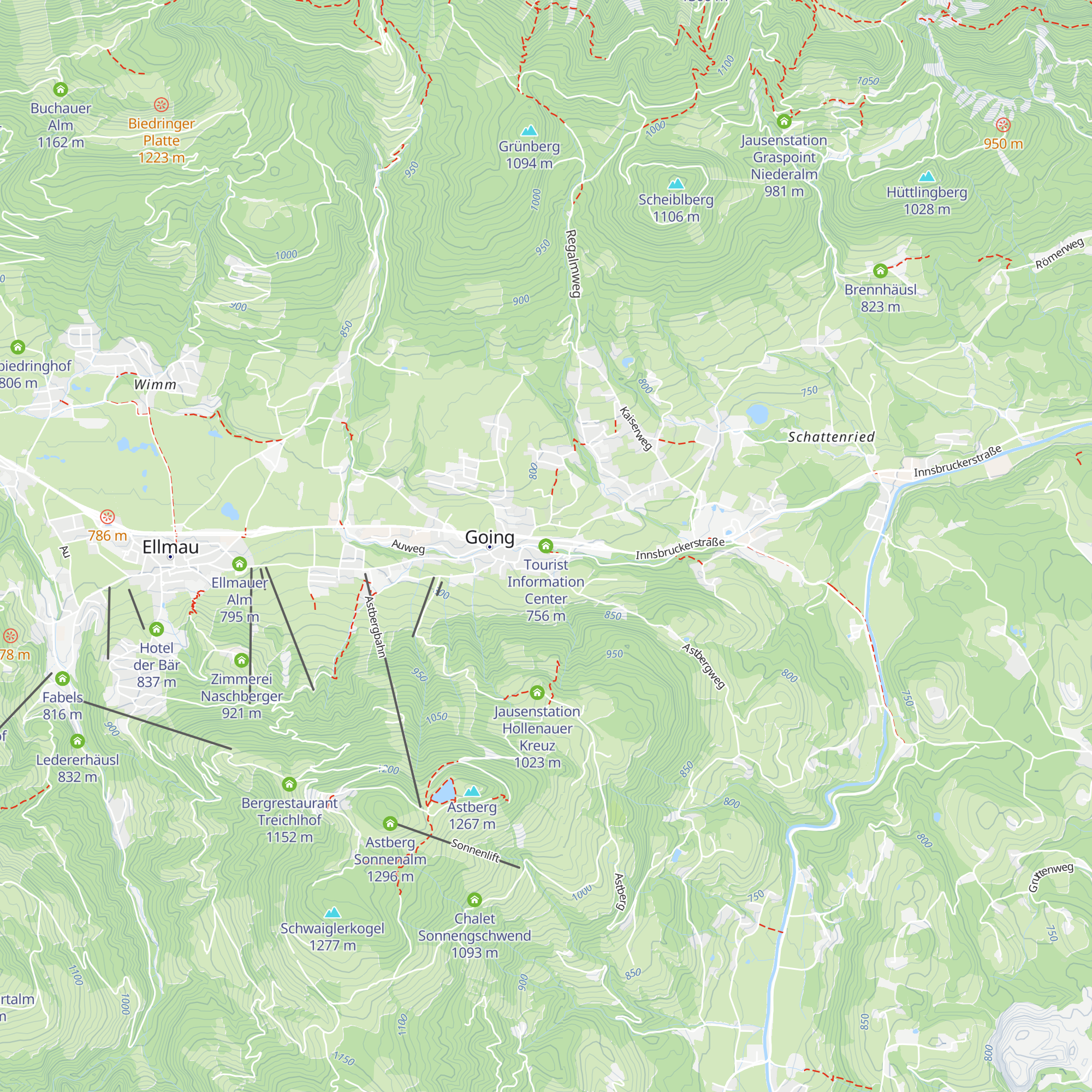 Tourist Information Center map