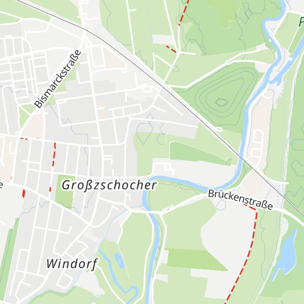 Map of Gutspark Großzschocher