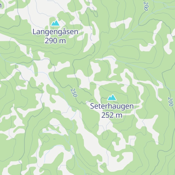Map of Bergsenghaugan