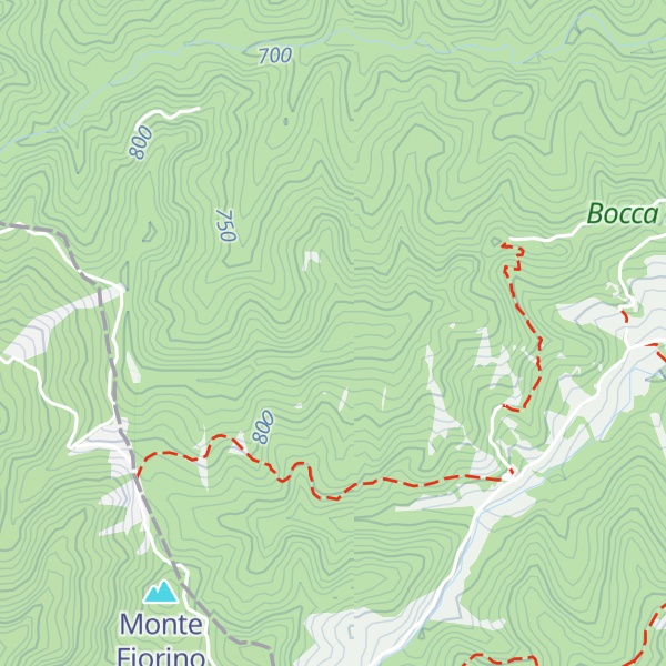 Map of Monte Sassola