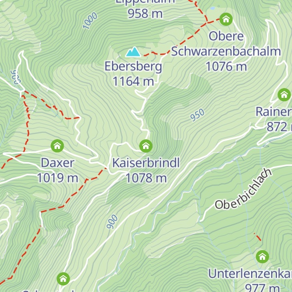 Map of Kaiserbrindl