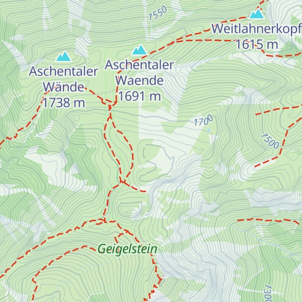 Map of Rossalpenkopf