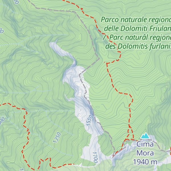 Map of Col Di Gai