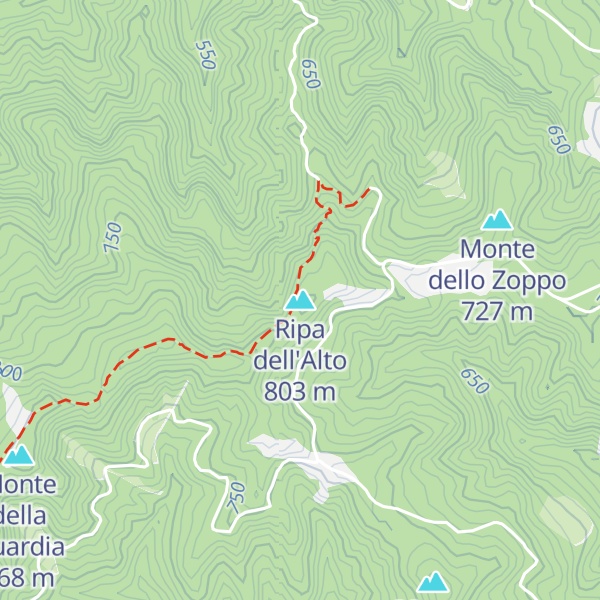 Map of Ripa dell'Alto