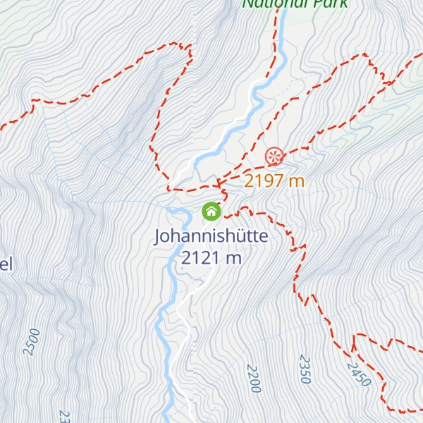 Map of Johannishütte