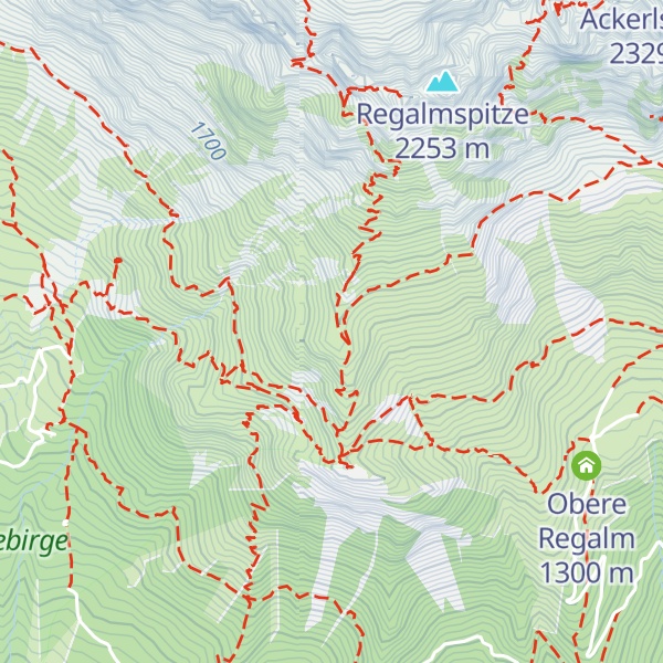 Map of Baumgartenköpfl