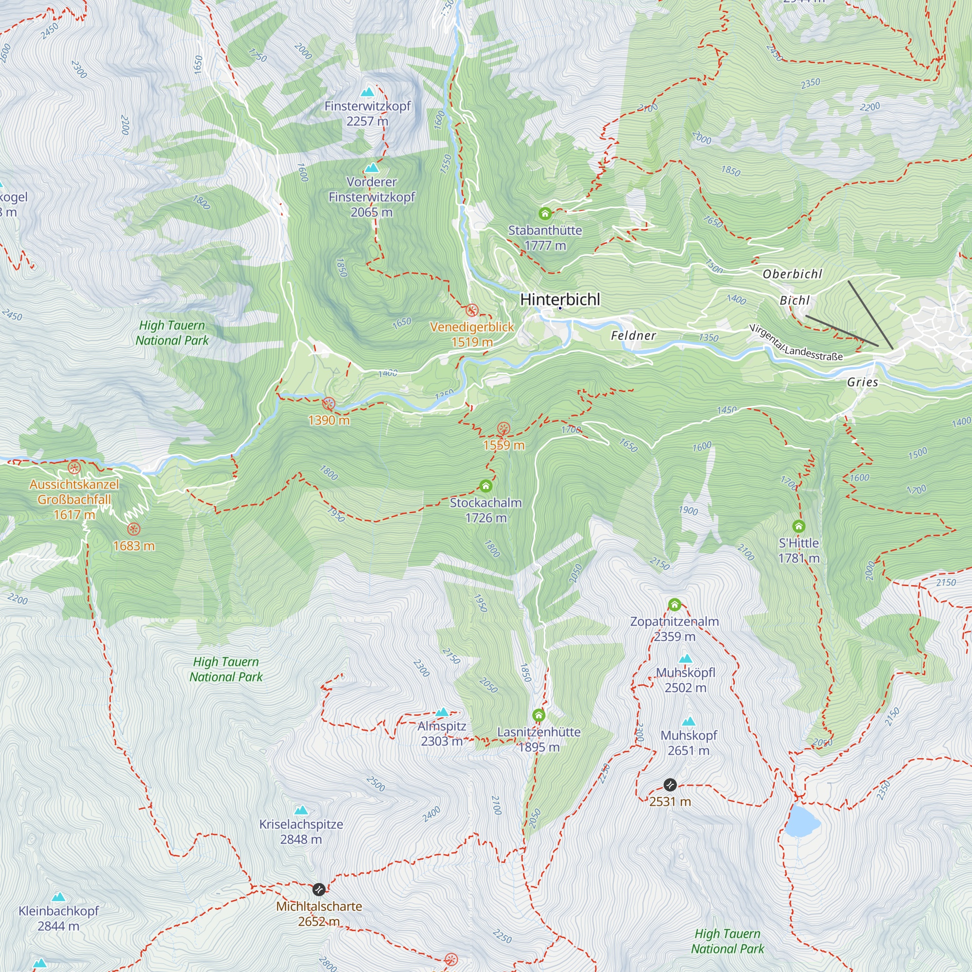 Stockachalm map