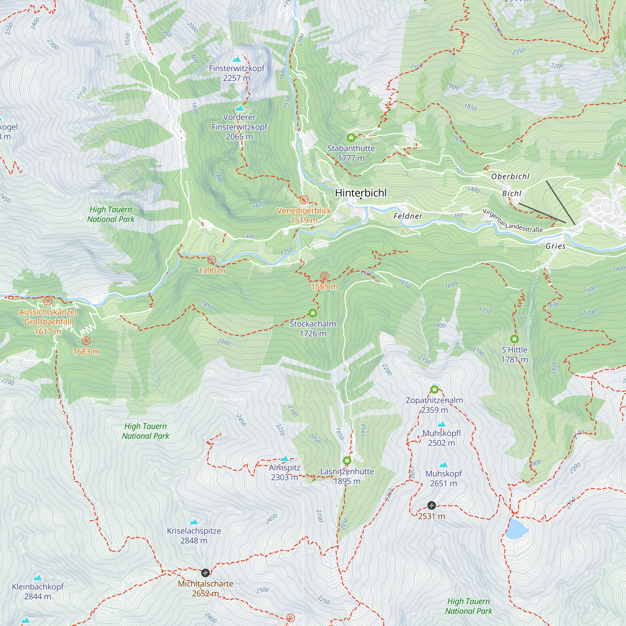 Stockachalm map