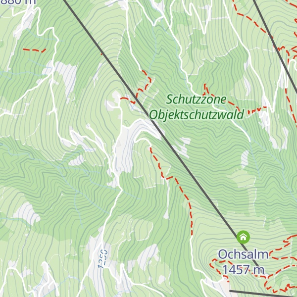 Map of Oberkaser Alm