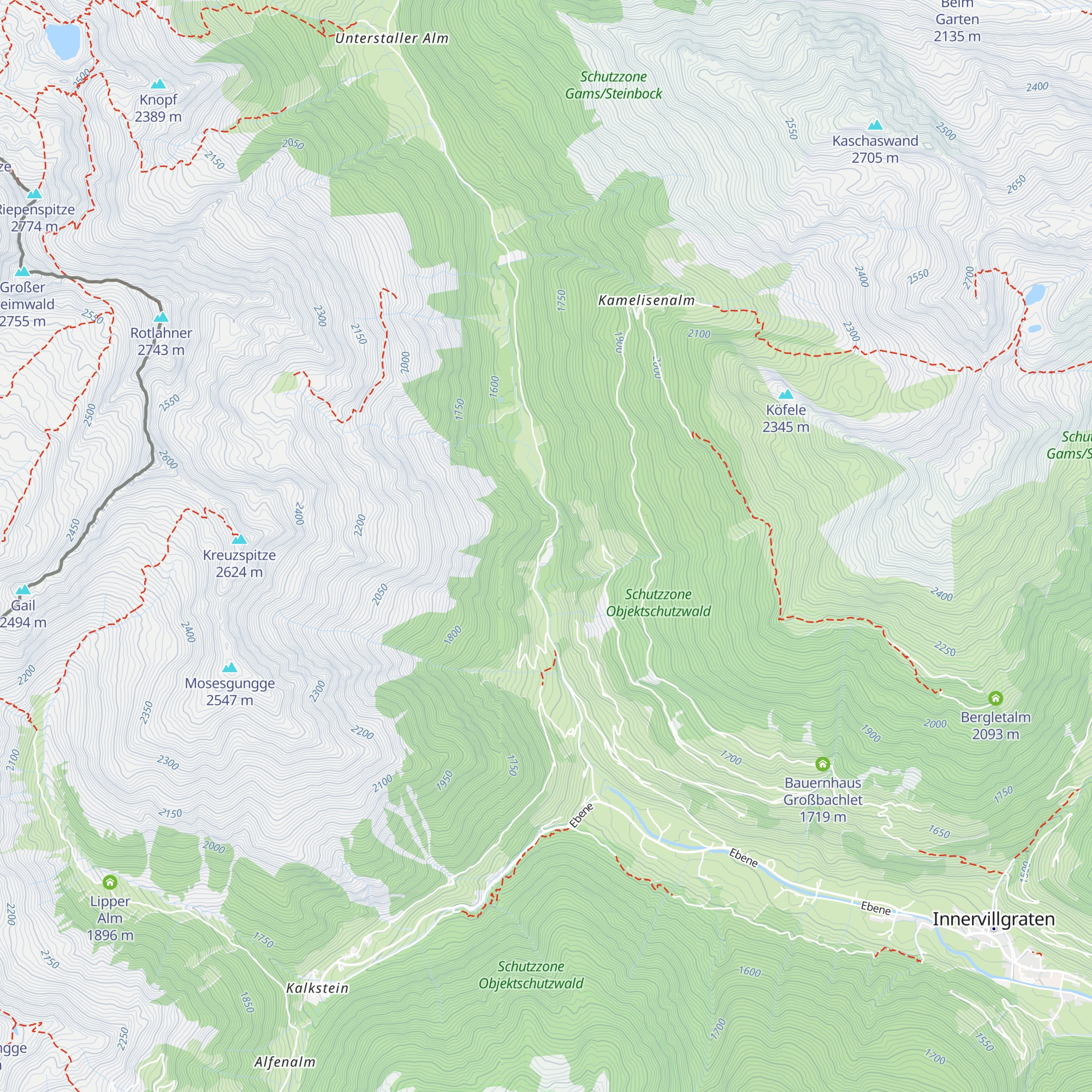 Einhof Neuhauser map