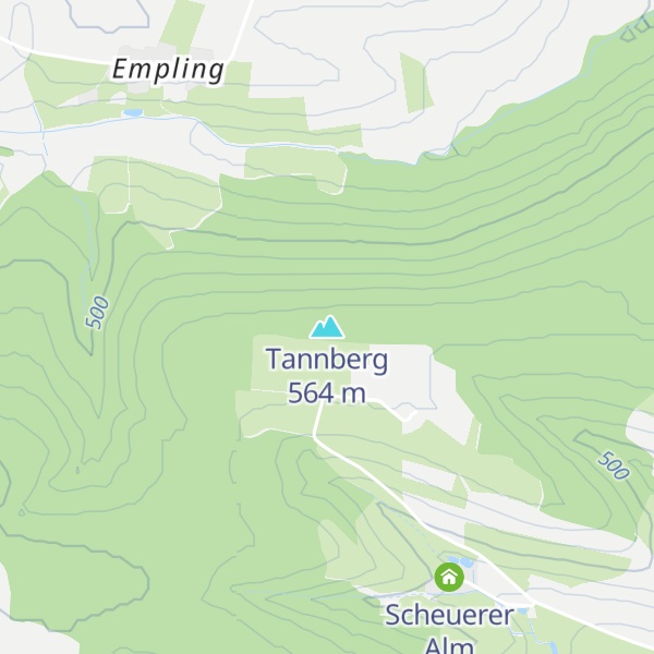 Map of Tannberg