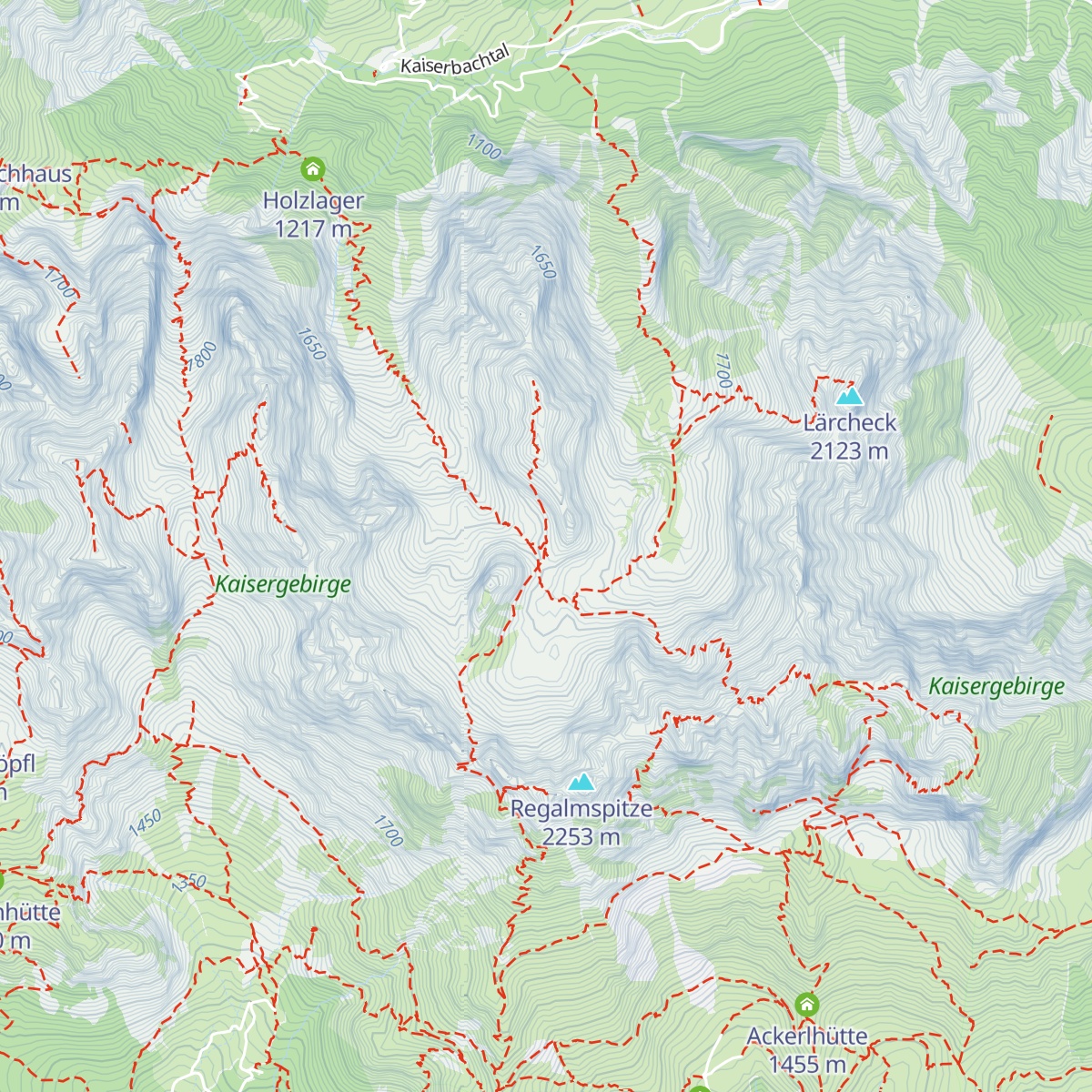 Fritz-Pflaum-Hütte map