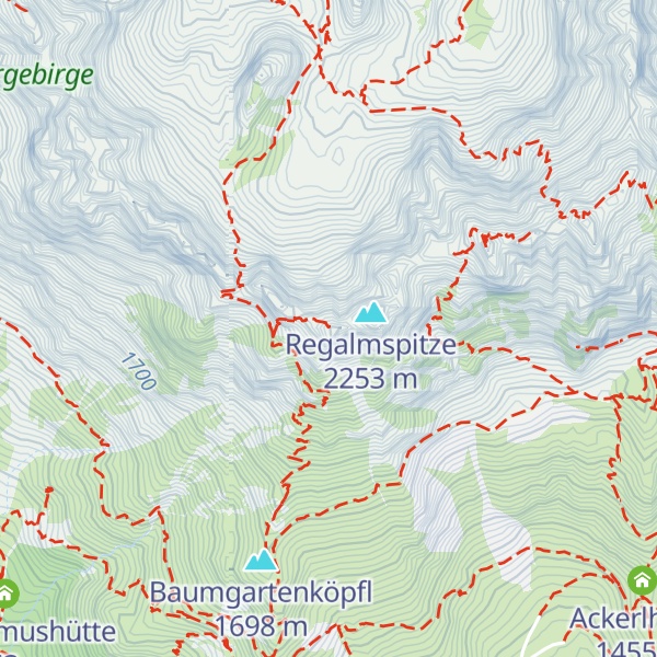 Map of Regalmwand