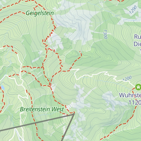 Map of Wirtsalm