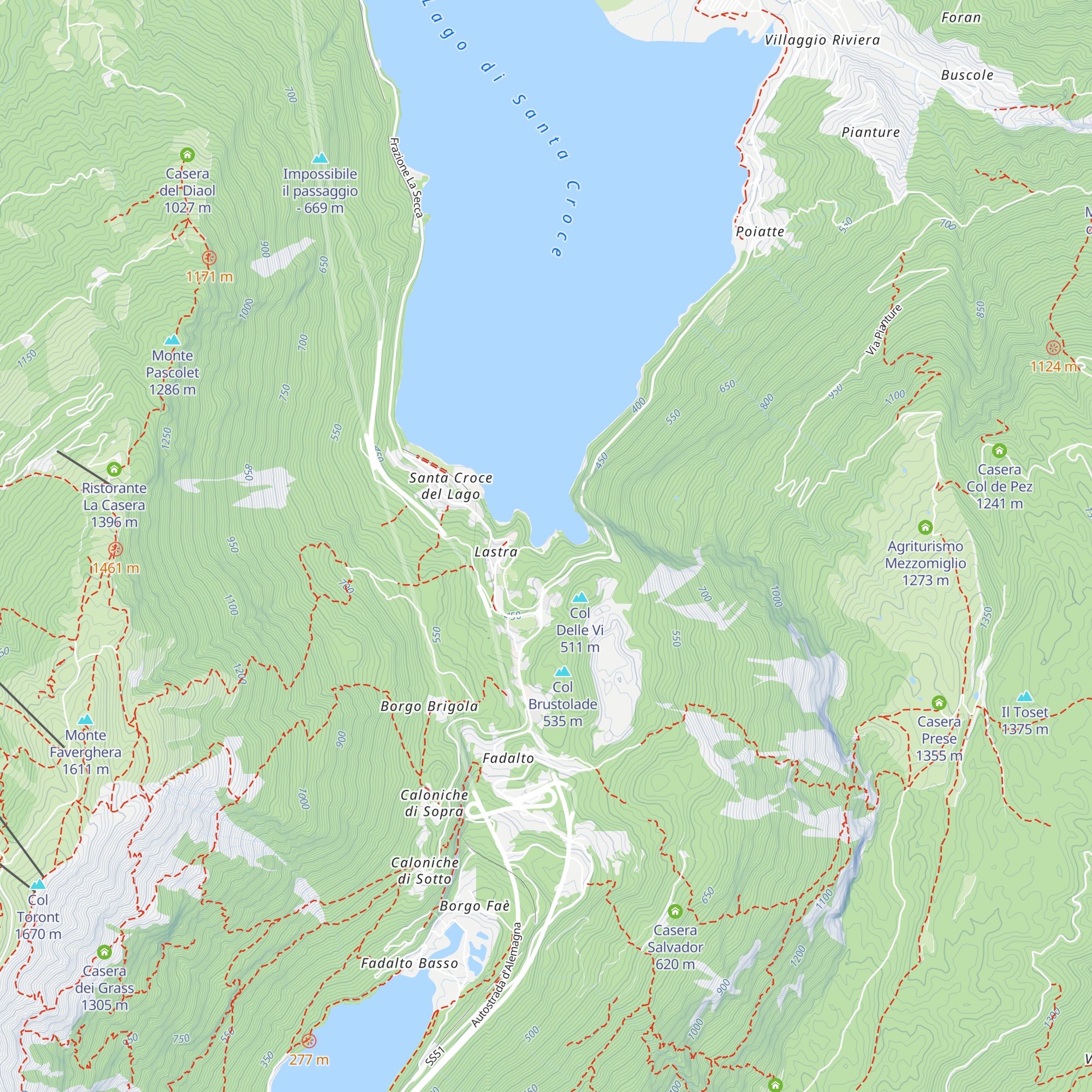 Baia delle Sirene map