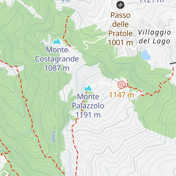 Map of Monte Palazzolo
