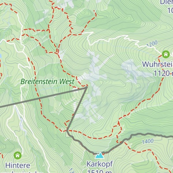 Map of Breitenstein