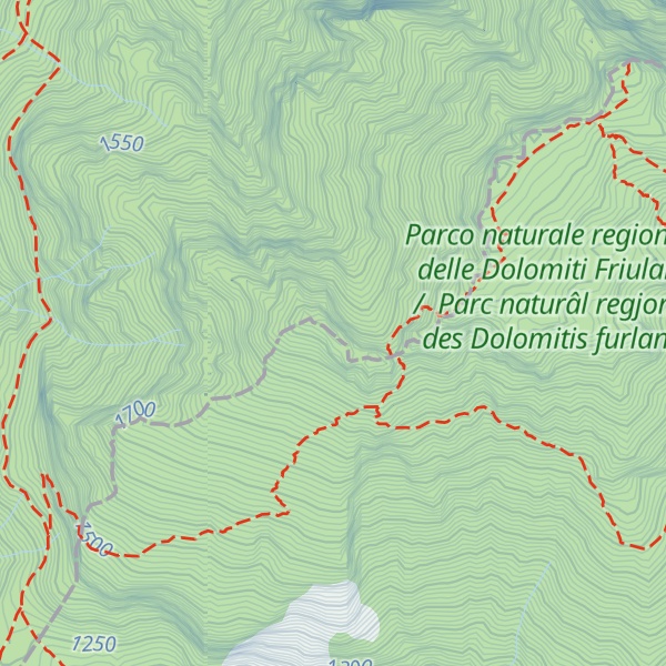 Map of Cima Salta