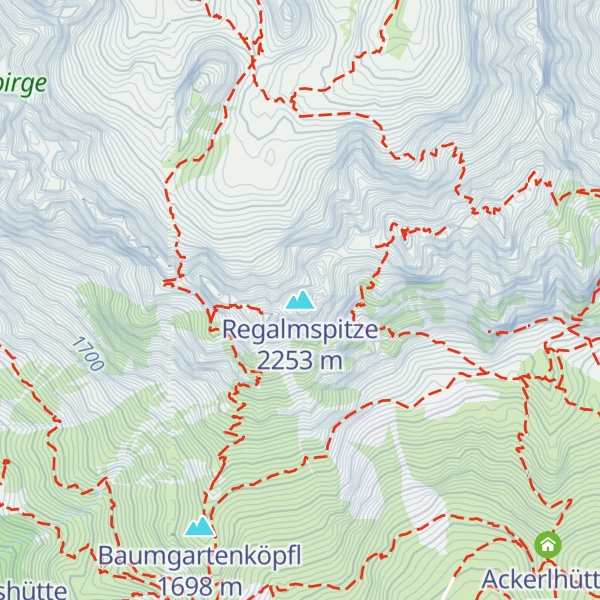 Map of Regalmspitze