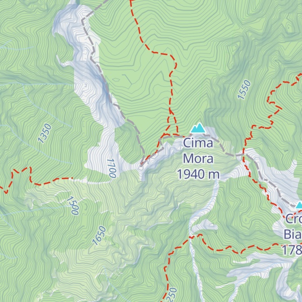 Map of Monte Toc